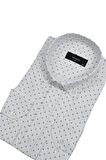 Erkek Puantiyeli Klasik Uzun Kol Gömlek BGL-ST02991