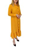 Kadın Sarı Elbise MNLS-09