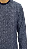 Erkek Spor Sıfır Yaka Sweatshirt R2266 BGL-ST03183
