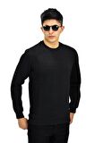 Erkek Spor Sıfır Yaka Sweatshirt R2260 BGL-ST03184