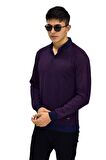 Erkek Polo Yaka Sweatshirt R2254 BGL-ST03197