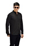 Erkek Spor Jakarlı Uzun Kol Gömlek R6520 BGL-ST03204