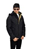 Erkek Spor Kapüşonlu Mont  M3307 BGL-ST03232
