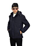 Erkek Spor Kapüşonlu Mont  M3104 BGL-ST03237
