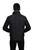 Erkek Büyük Beden Spor Peluş Yaka Mont  M3096 BGL-ST03243