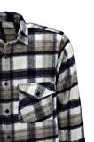 Erkek Çift Cepli Kapaklı Regular Fit Oduncu Gömlek BGL-ST03256