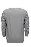Erkek Baskılı Spor Sıfır Yaka Sweatshirt R2206 BGL-ST03190