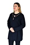 Kadın Kaşkorse Fitilli Tunik A18501 BGL-ST03278