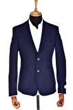 Erkek Tek Spor Ceket Çift Yırtmaçlı Gofre BGL-ST03587