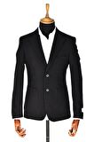 Erkek Tek Spor Ceket Çift Yırtmaçlı Gofre BGL-ST03587