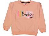 Kız Çocuk Art Baskılı Sweatshirt BGL-ST03636
