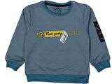 Erkek Çocuk Nev Part Baskılı Sweatshirt BGL-ST03678