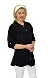 Kadın Cep Taşlı Ayrobin Gömlek BGL-ST03699