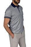 Erkek Polo Yaka Jakarlı Cepli Tişört R7520 BGL-ST03793