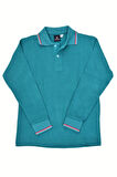 Kolej Yeşil Polo Yaka Sweat KMZ-S-5