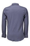 Erkek Silim Fit Spor Gofre Uzun Kol Gömlek BGL-ST03898