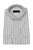Erkek Klasik Çizgili Tek Cepli Gömlek BGL-ST03907