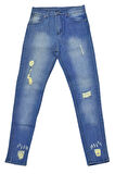 Kadın Eskitme Model Jeans BGL-ST03914