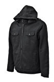 Erkek Spor Kapüşonlu Mont BGL-ST03938