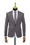 Erkek Bordo Tek Spor Ceket Çift Yırtmaçlı BGL-ST03973