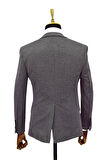 Erkek Bordo Tek Spor Ceket Çift Yırtmaçlı BGL-ST03973