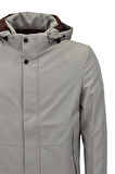 Erkek Kaz Tüyü Su Geçirmez Spor Kapüşonlu Mont  M3349 BGL-ST03989