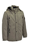 Erkek Kapüşonlu Spor Mont M3337 BGL-ST04011