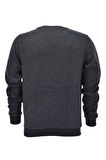 Erkek Büyük Beden Sıfır Yaka Sweatshirt  6834 BT BGL-ST04021