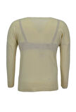 Kadın Kayık Yaka Spor Kazak 12489 BGL-ST04098