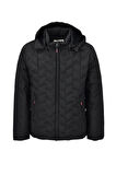 Erkek Kapüşonlu Kapitone Spor Mont  99506 BGL-ST04170