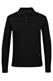 Erkek Polo Yaka Cepli Sweatshirt  6857 BGL-ST04024