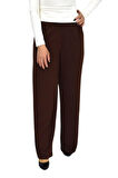 Kadın Pileli Beli Lastikli Bol Pantolon BGL-ST04252