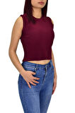 Kadın Askılı Fitilli Crop BGL-ST04298