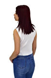 Kadın Askılı Fitilli Crop BGL-ST04298
