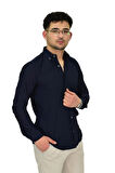 Erkek Likralı Spor Silim Fit Gömlek BGL-ST04326