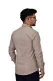 Erkek Spor Likralı Gömlek BGL-ST04343