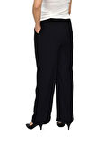 Kadın Pileli Bol Pantolon BGL-ST04352