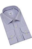Erkek Slim Fitt Uzun Kol Kulplu Gömlek 2396 BGL-ST04379