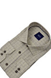 Erkek Klasik Uzun Kol Ekose Gömlek 3701 BGL-ST04391