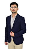 Erkek Lacivert Tek Spor Ceket BGL-ST04467