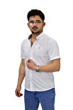 Erkek Spor Silim Fit Kısa Kol Gömlek BGL-ST04480