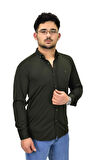 Erkek Spor Silim Fit Uzun Kol Gömlek BGL-ST04484