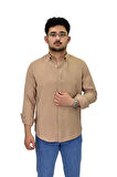 Erkek Spor Silim Fit Uzun Kol Gömlek G5019 BGL-ST04493