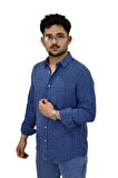 Erkek Spor Silim Fit Uzun Kol Gömlek G5005 BGL-ST04494
