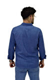 Erkek Spor Silim Fit Uzun Kol Gömlek G5005 BGL-ST04494