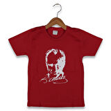 Atatürk  Baskılı Çocuk Tişört BGL-ST04548