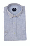 Erkek Klasik Tek Cepli Kısa Kol Gömlek BGL-ST04557