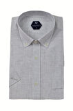 Erkek Klasik Tek Cepli Kısa Kol Gömlek BGL-ST04558