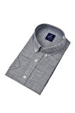 Erkek Klasik Piti Kare Kısa Kol Gömlek 9488 BGL-ST04570