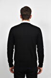 Erkek Hakim Yaka Astarlı Triko Fermuarlı Mont BGL-ST04831